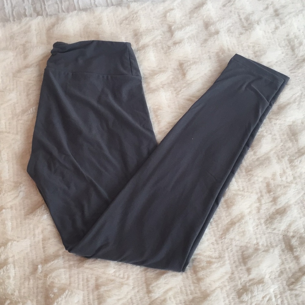 New LulaRoe gray leggings